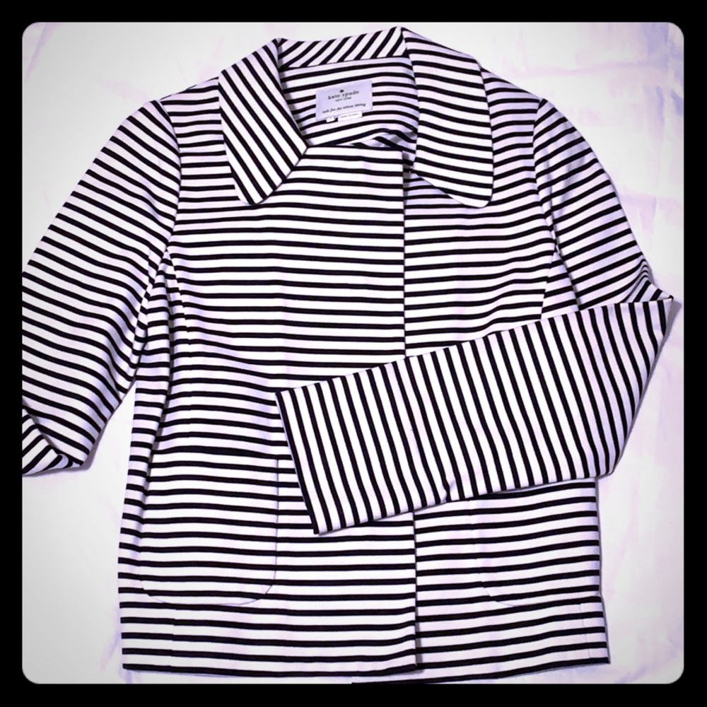 Kate Spade striped blazer!